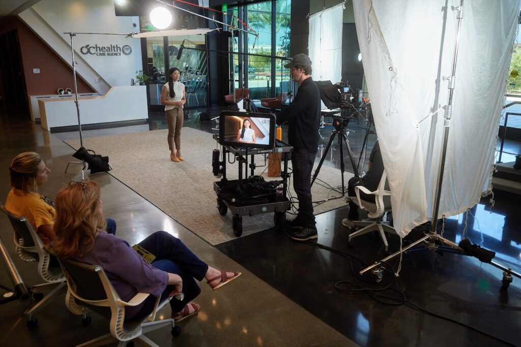 brand story video productions set