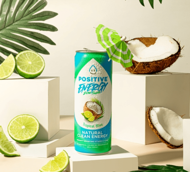 Product photograph of an energy drink