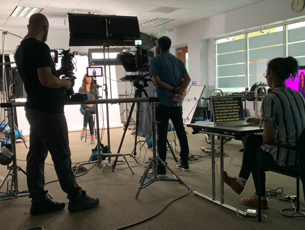 video production set