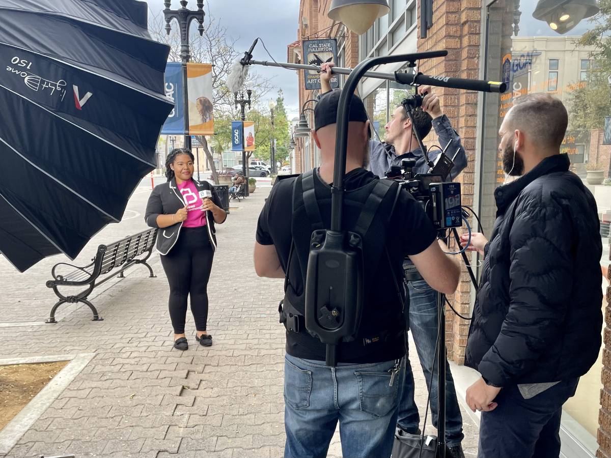 336 Productions Film Crew on Streets of Santa Ana, CA