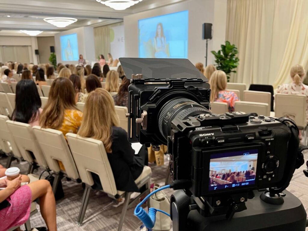 Event video production for Hoag Hospital’s H.E.R. Summit in Newport Beach, CA