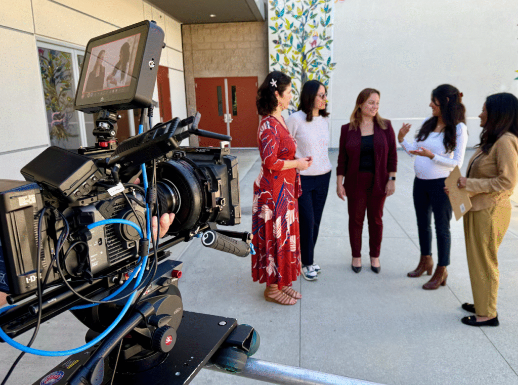 Video shoot in Westminster, CA