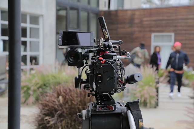 Preparing for a video production shoot in Westminster, CA