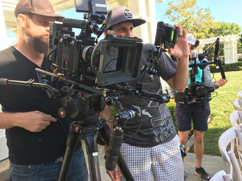 Outdoor video production in Orange County