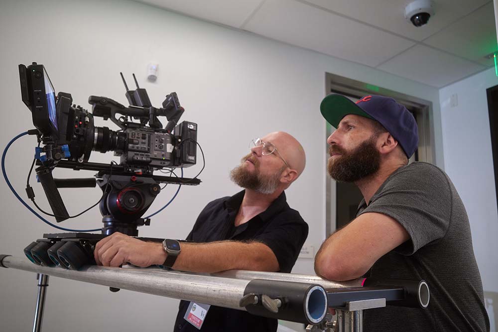 behind the camera at 336 Productions